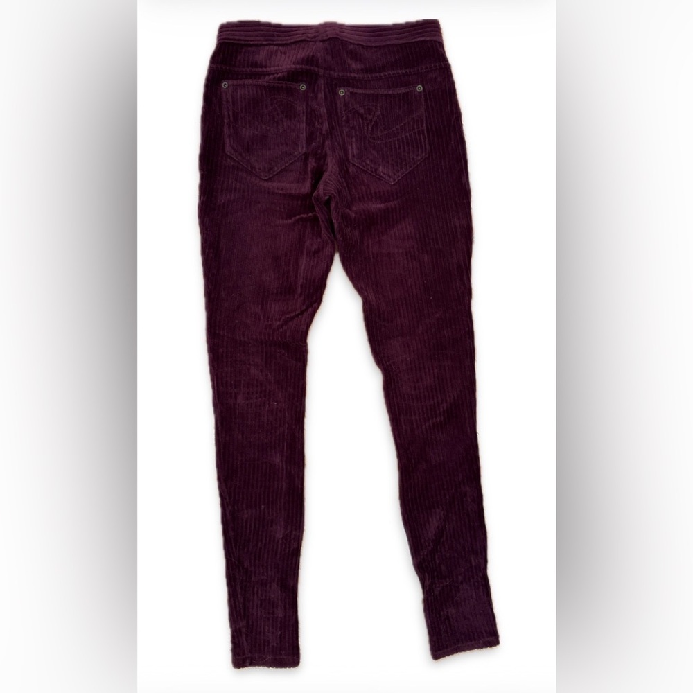 HUE Purple Corduroy Jeggings Bottoms Size XS Nordstrom - Picture 3 of 3